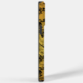 Gouden bloemenpatroon Oosterse bloem Case-Mate iPhone Case (Achterkant / Rechts)