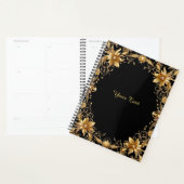 Gouden Bloemige Trouwplanner Planner (Display)