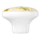 gouden bloemkool keramische knop (Zijkant)