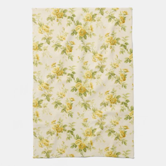 gouden bloemkool theedoek (Verticaal)