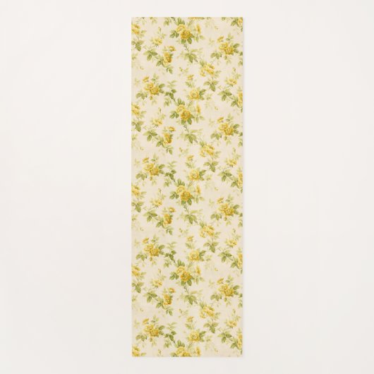 gouden bloemkool yogamat (Voorkant)