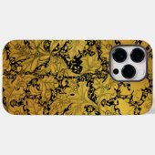 Gouden Bloempatroon Oriëntaalse Bloem Case-Mate iPhone Case (Achterkant (horizontaal))