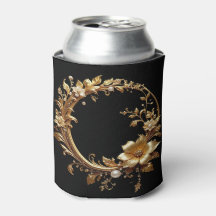 Gouden Bloemrijke Sierlijst Kan Koeler