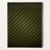 Gouden Bloemrijke Sierlijst Planner (Achterkant)