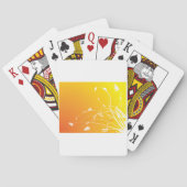 Gouden Bloemstuk Pokerkaarten (Achterkant)