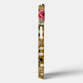 Gouden Bloemstuk Rozen Parels glinsterend geschenk Case-Mate iPhone Case (Achterkant / Rechts)