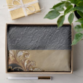 Gouden Bloemversiering Tissuepapier (Geschenk)