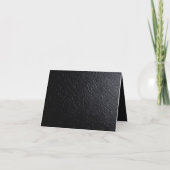 Gouden Bloemversieringen Bedankkaart (Achterkant)