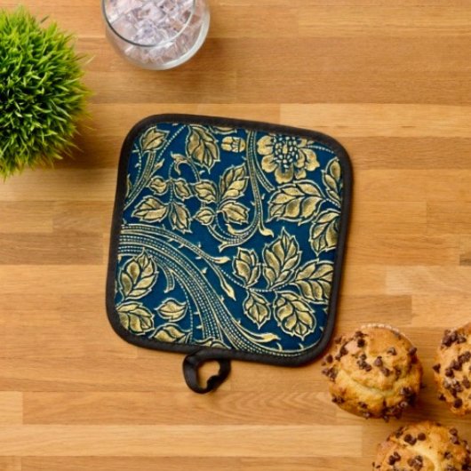 Gouden Bloesem Elegantie Pannenlap