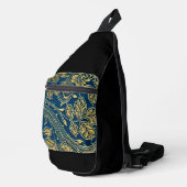 Gouden Bloesem Elegantie Sling Bag (Rechterhoek)
