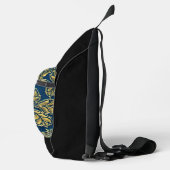 Gouden Bloesem Elegantie Sling Bag (Rechts)