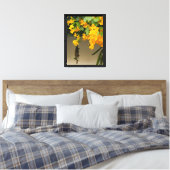 Gouden Bloesem Schoonheid Canvas Afdruk (Insitu (Slaapkamer))