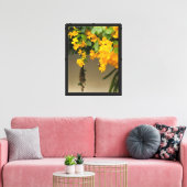 Gouden Bloesem Schoonheid Canvas Afdruk (Insitu (Woonkamer))