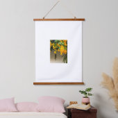 Gouden Bloesem Schoonheid Hangend Wandkleed (Slaapkamer)