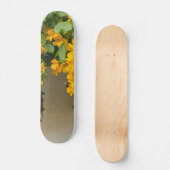 Gouden Bloesem Schoonheid Persoonlijk Skateboard (Voorkant)