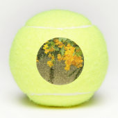 Gouden Bloesem Schoonheid Tennisballen (Voorkant)
