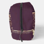 Gouden Bloesems: Delicate Bloemensymfonie Toilettasje (Rechts)