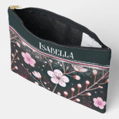 Gouden bloesems: Delicate Floral Symphony Etui (Open)