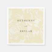 Gouden Bloesems Servet (Voorkant)