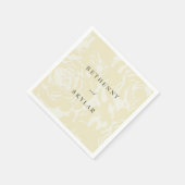 Gouden Bloesems Servet (Hoek)