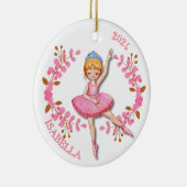 Gouden Blonde Ballerina Ornament (Rechts)