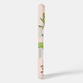 Gouden Blooms Custom Monogram | Blozen Case-Mate iPhone Case (Achterkant / Rechts)