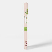 Gouden Blooms Custom Monogram | Blozen Case-Mate iPhone Case (Achterkant / Rechts)