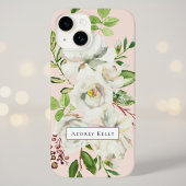 Gouden Blooms Custom Monogram | Blozen Case-Mate iPhone Case