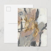 gouden blush briefkaart (Voorkant / Achterkant)