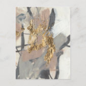 gouden blush briefkaart (Voorkant)