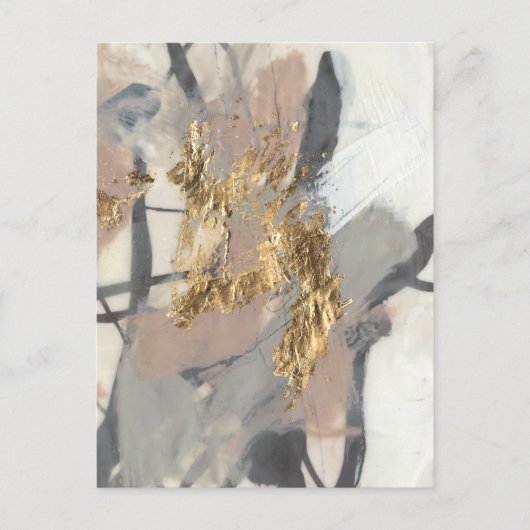 gouden blush briefkaart (Voorkant)