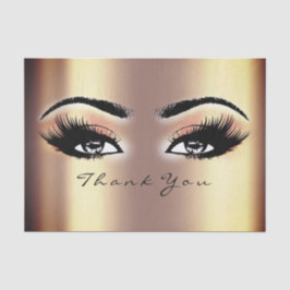 Gouden Blush Peach Blush Metallic Dank je ogen Tissuepapier