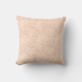 Gouden Blush Roze Dierenprint Kussen