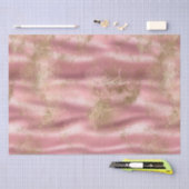 Gouden Blush Roze Glam Tissuepapier (Craft)