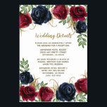 gouden blush roze pioen bruiloft invoegen Kaarten<br><div class="desc">Gold Blush Pink Peony Wedding Insert Kaarten - heeft een prachtige tekstindeling van bedrukt goud en brons versierd met pioenen,  rozen en groen.</div>