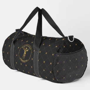 Gouden Bodybuilding en Powerlifting Duffle Bag Plunjezak