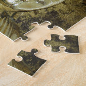 Gouden Boeddha Beeld Inspirerende Liefde Legpuzzel (Zijkant)