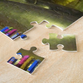 Gouden Boeddha bij nacht Legpuzzel (Zijkant)