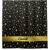 gouden boeddha - douchegordijn (Voorkant)