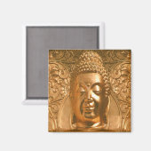 Gouden Boeddha - Geweldige Magneet (Voorkant / Achterkant)