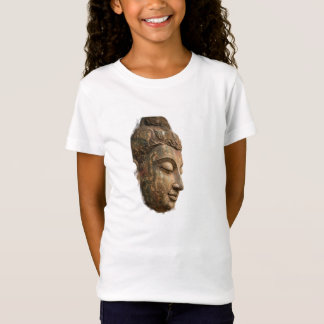 Gouden Boeddha Gezicht Grafische T-shirt | Vreedza