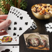Gouden Boeddha Gezicht Klassiek Pokerkaarten (Insitu)