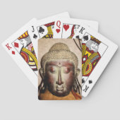 Gouden Boeddha Gezicht Klassiek Pokerkaarten (Achterkant)