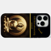 Gouden Boeddha in meditatie Case-Mate iPhone Case (Achterkant (horizontaal))