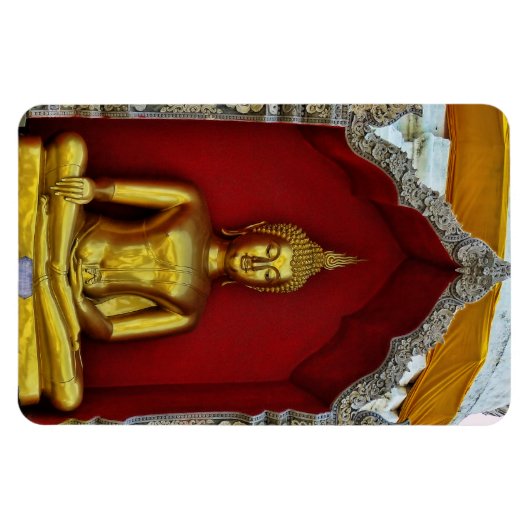 Gouden Boeddha magneet (Horizontaal)