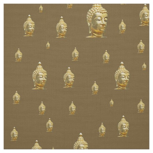 gouden Boeddha Stof (Swatch)