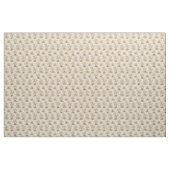 Gouden Boeddha Toile de Jouy Klassiek Patroon Stof (Fat Quarter)