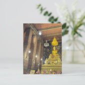Gouden Boeddha Wat Pho Briefkaart (Staand voorkant)