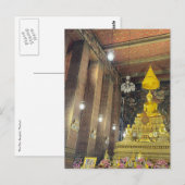 Gouden Boeddha Wat Pho Briefkaart (Voorkant / Achterkant)