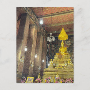 Gouden Boeddha Wat Pho Briefkaart